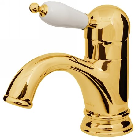 Смеситель для раковины Boheme Tradizionale Oro 281 Золото 