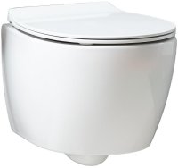 Унитаз Allen Brau Fantasy 4.11004.20 подвесной Белый без сиденья Унитаз Allen Brau Fantasy 4.11004.20 подвесной Белый без сиденья