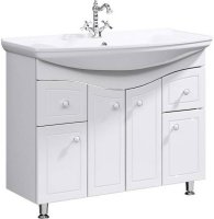 Тумба под раковину Aqwella Франческа 105 FR0110 Белая