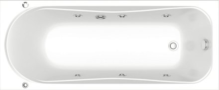 Акриловая ванна Bas Стайл 160x70 см с гидромассажем 
