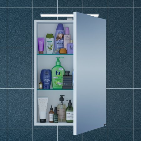 Зеркало-шкаф СаНта Стандарт 50 с подсветкой 