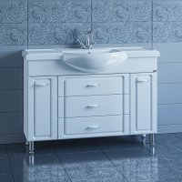 Тумба Санта Монарх 120 с умывальником Классик 120