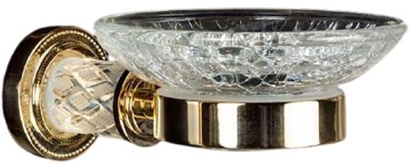 Мыльница Boheme Murano Cristal 10903-CRST-G Золото 