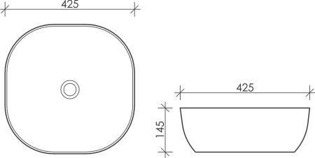 Раковина Ceramica Nova Element 41,5 см CN6010 