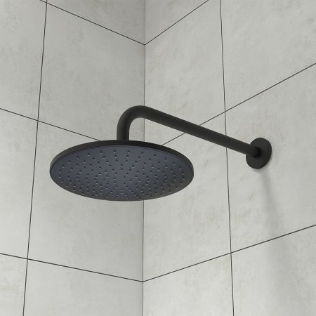 Верхний душ Iddis Optima Home OPH22BRi64 Черный матовый 