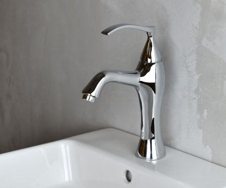 Смеситель для раковины Bronze de Luxe Pure A9143 Хром 