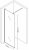 Душевая перегородка Berges Sky 140 064007 профиль Хром стекло прозрачное 