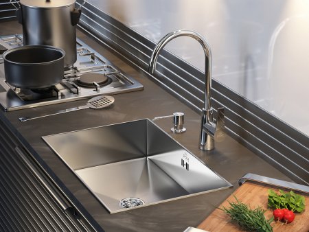 Смеситель для кухонной мойки Paulmark Holstein Ho212065-CR хром 