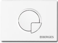 Клавиша смыва Berges Novum R4 040024 Белая Клавиша смыва Berges Novum R4 040024 Белая
