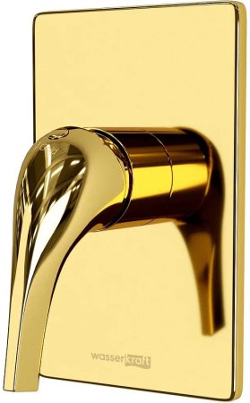 Гигиенический душ со смесителем WasserKRAFT А71097 Золото 