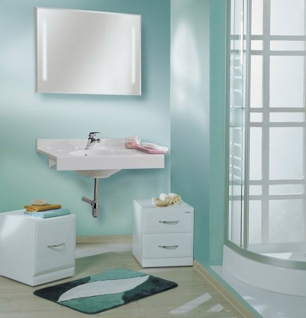 Зеркало Aquaton Отель 80 1A101302OT010 с подсветкой с функцией антипар 