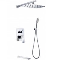 Верхний душ встраиваемый GANZER GZ21065 Хром