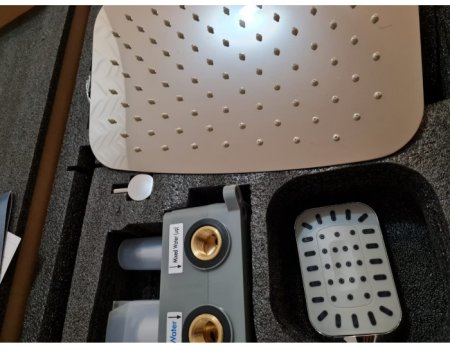 Верхний душ встраиваемый GANZER GZ21065 Хром 