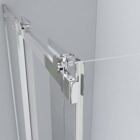 Душевой уголок Vincea Como VSR-1C9013CL 130х90 см. хром 