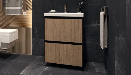 Тумба с раковиной подвесная VELVEX Klaufs 60.2Y-617.217 