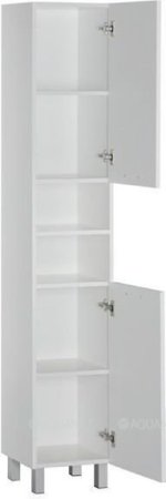 Шкаф-пенал для ванной Aquanet Доминика 35 белый 