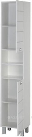 Шкаф-пенал для ванной Aquanet Доминика 35 белый 