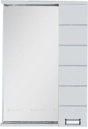 Зеркало-шкаф Aquanet Доминика 60 LED белый 