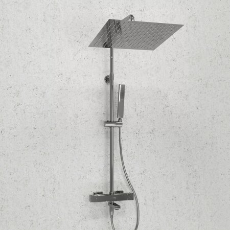 Душевая система WasserKRAFT A199.119.103.010.CH Thermo с термостатом Хром 
