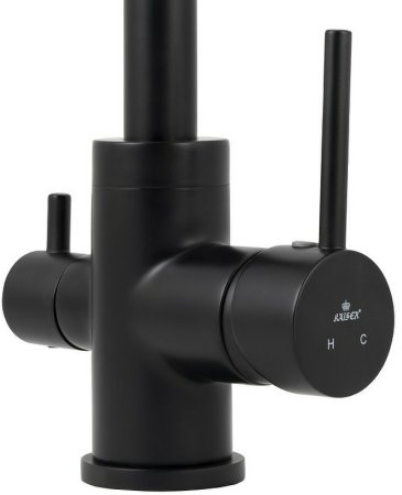 Смеситель для кухни Kaiser Merkur БР26744-9 с фильтром Черный матовый 