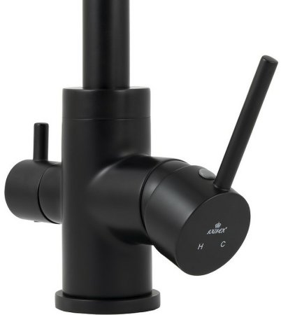 Смеситель для кухни Kaiser Merkur БР26744-9 с фильтром Черный матовый 