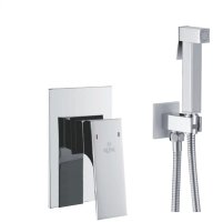 Гигиенический душ со смесителем Rose R1005, хром