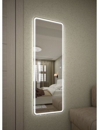 Зеркало с LED подсветкой Relisan TAFFY Гл000024397, 45,5x135 