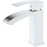 Смеситель для раковина Ganzer GZ44011F Белый / Хром