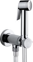 Гигиенический душ Bossini Paloma E37015B.030 со смесителем, С ВНУТРЕННЕЙ ЧАСТЬЮ, хром