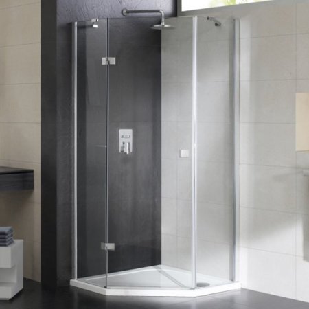 Душевой уголок Cezares Crystal-S-P-1-80-C-Cr-L 