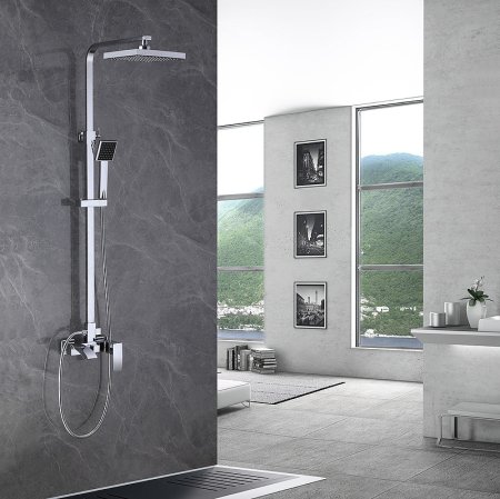 Душевая система Abber Wasserfall AF8616 Хром 