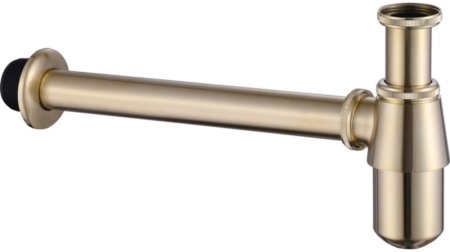 Сифон для раковины ABBER AF0032G золото матовое 