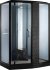 Душевая кабина Orans SR-89102RS черная, с баней 