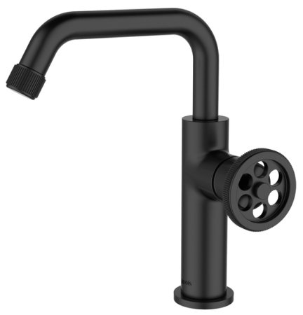 Смеситель для раковины IDDIS Grange GRABLR0i01 чёрный матовый 