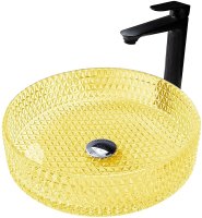 Раковина-чаша Abber Glas 40 AK2301Y Желтая
