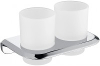 Стакан для зубных щеток Abber Nord AA1557 двойной Хром