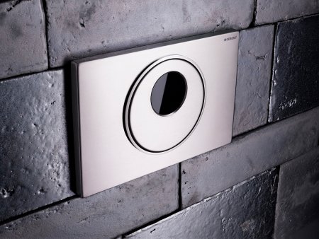 Привод бесконтактного смыва Geberit Sigma 10 115.890.SN.5 нержавеющая сталь 