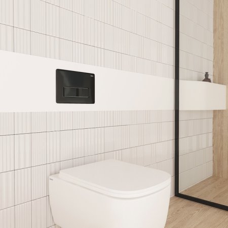 Кнопка смыва Iddis Unifix UNI10B0i77 черная 