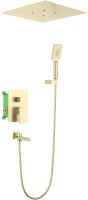 Встраиваемая душевая система TIMO Selene SX-2039/17SM, матовое золото