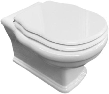 Унитаз BelBagno Boheme BB115CH подвесной без сиденья 