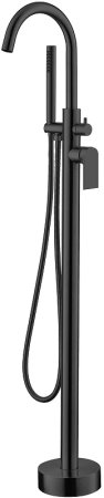 Смеситель для ванны BelBagno Nova NOV-FMT-NERO Черный матовый 