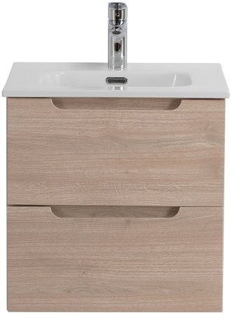 Тумба с раковиной BelBagno ETNA-500-2C-SO-RG Rovere Grigio 