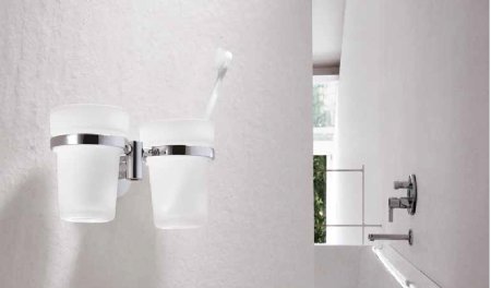 Держатель 2-стаканов HAIBA HB1708 