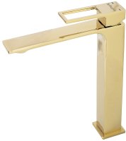 Смеситель для раковины BelBagno Luce LUC-LMC-ORO-W0 Золото Смеситель для раковины BelBagno Luce LUC-LMC-ORO-W0 Золото