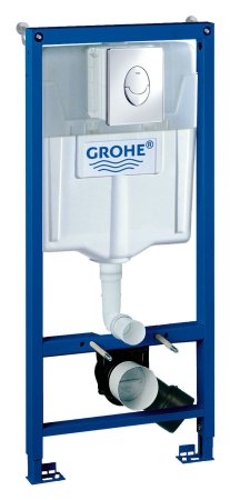Инсталляция для унитаза Grohe Rapid SL 38721001 3 в 1 с кнопкой смыва 