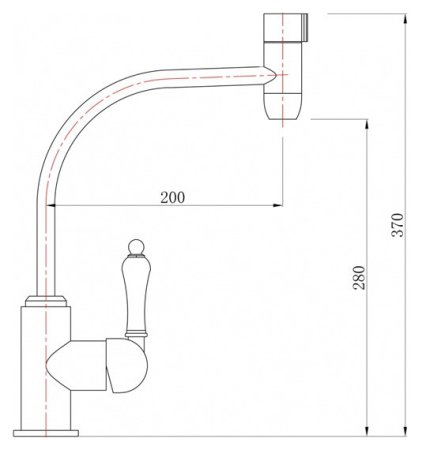 Смеситель для кухонной мойки Zorg Clean Water ZR 324 YF-10 