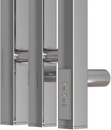 Полотенцесушитель электрический Point Гермес PN13822 П3 120x1200 диммер справа, хром 