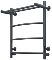 Полотенцесушитель электрический с полочкой (лесенка) Тругор Пэк сп 5 П 60х50 см, графит