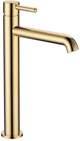 Смеситель для раковины высокий Grocenberg GB3029GO, золото 