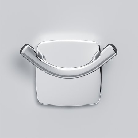 Двойной крючок AM.PM Gem A9035600 Хром 